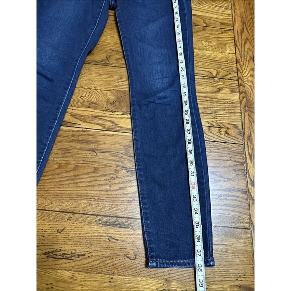 Old Navy Jeans Pop Icon Skinny Mid Rise Size 4 Dark Blue J18 - Picture 6 of 9